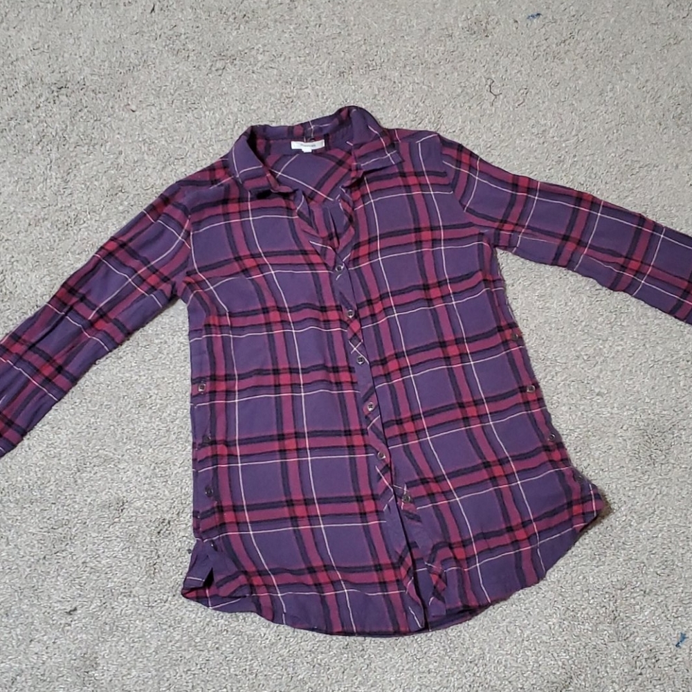 Purple flannel